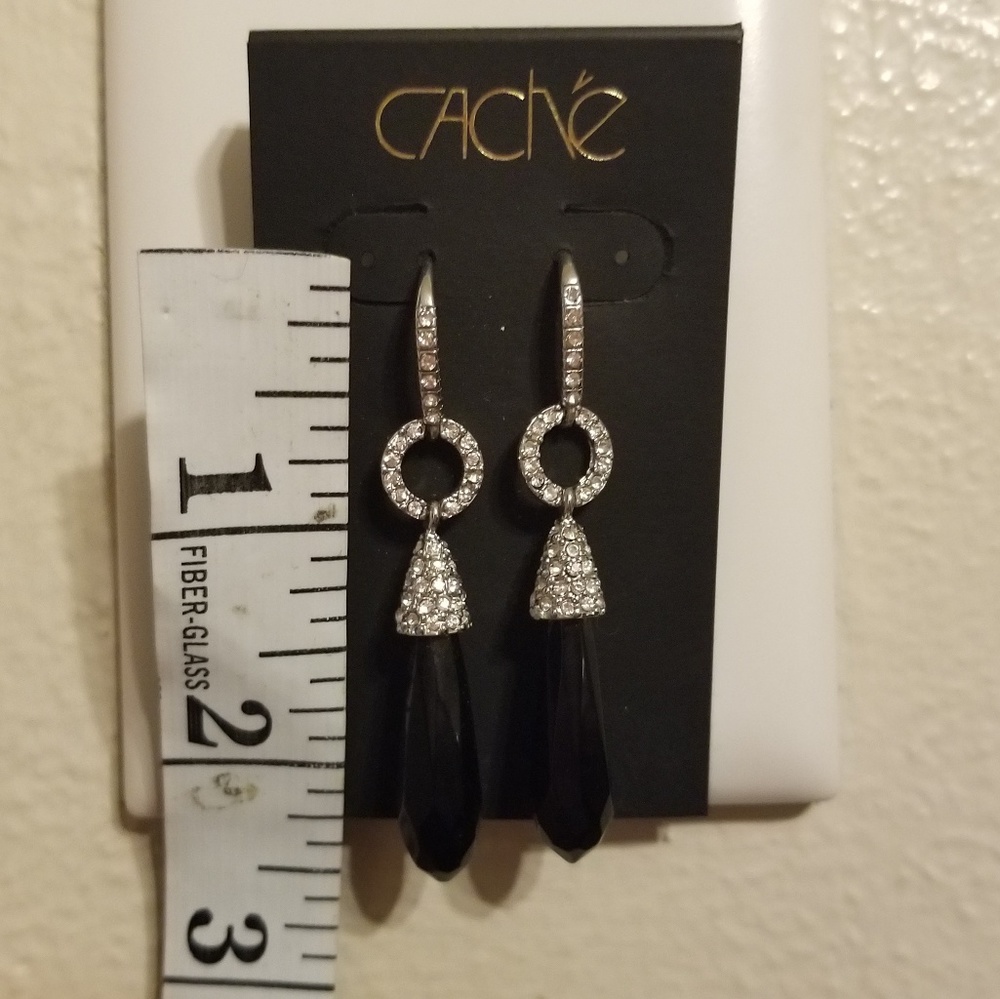 Cache drop earrings - Picture 3 of 4